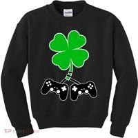 Controller Irish Cover St Patricks Day Kids Sweatshirt thumb 0