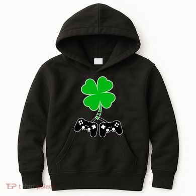 Controller Irish Cover St Patricks Day Kids Hoodie