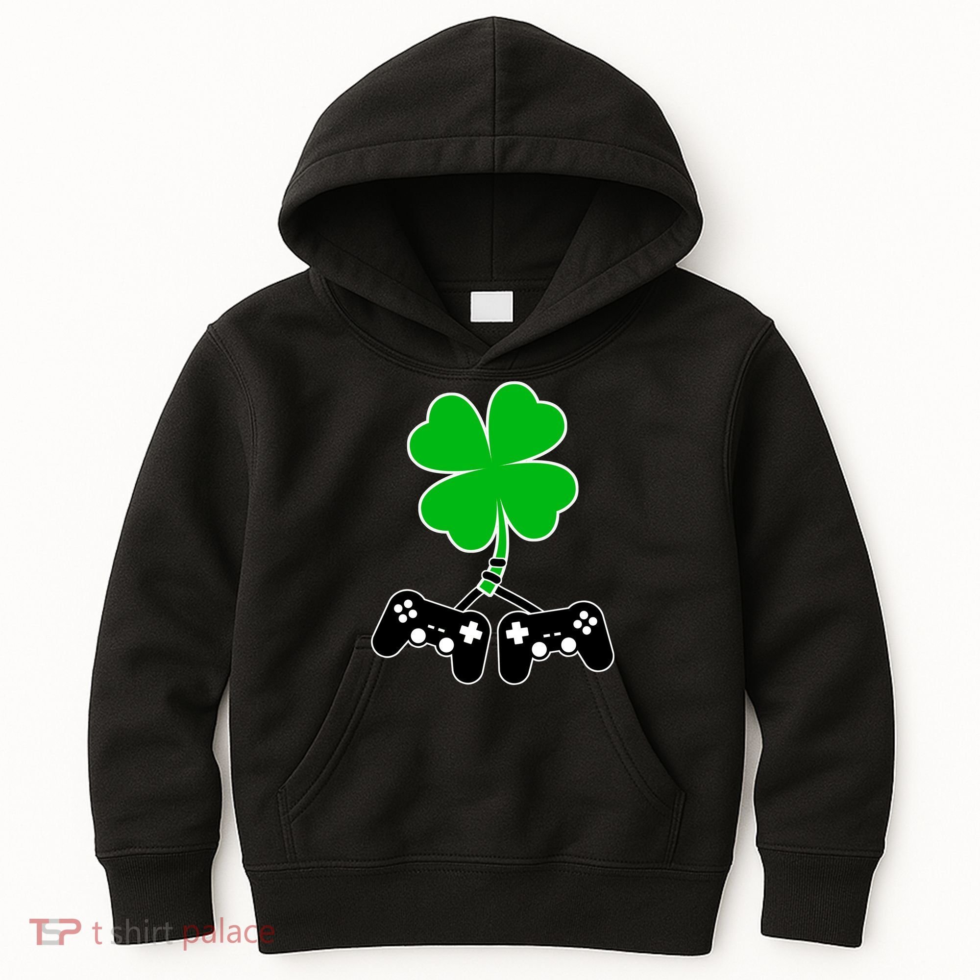 Controller Irish Cover St Patricks Day Kids Hoodie