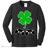 Controller Irish Cover St Patricks Day Kids Long Sleeve Shirt thumb 0