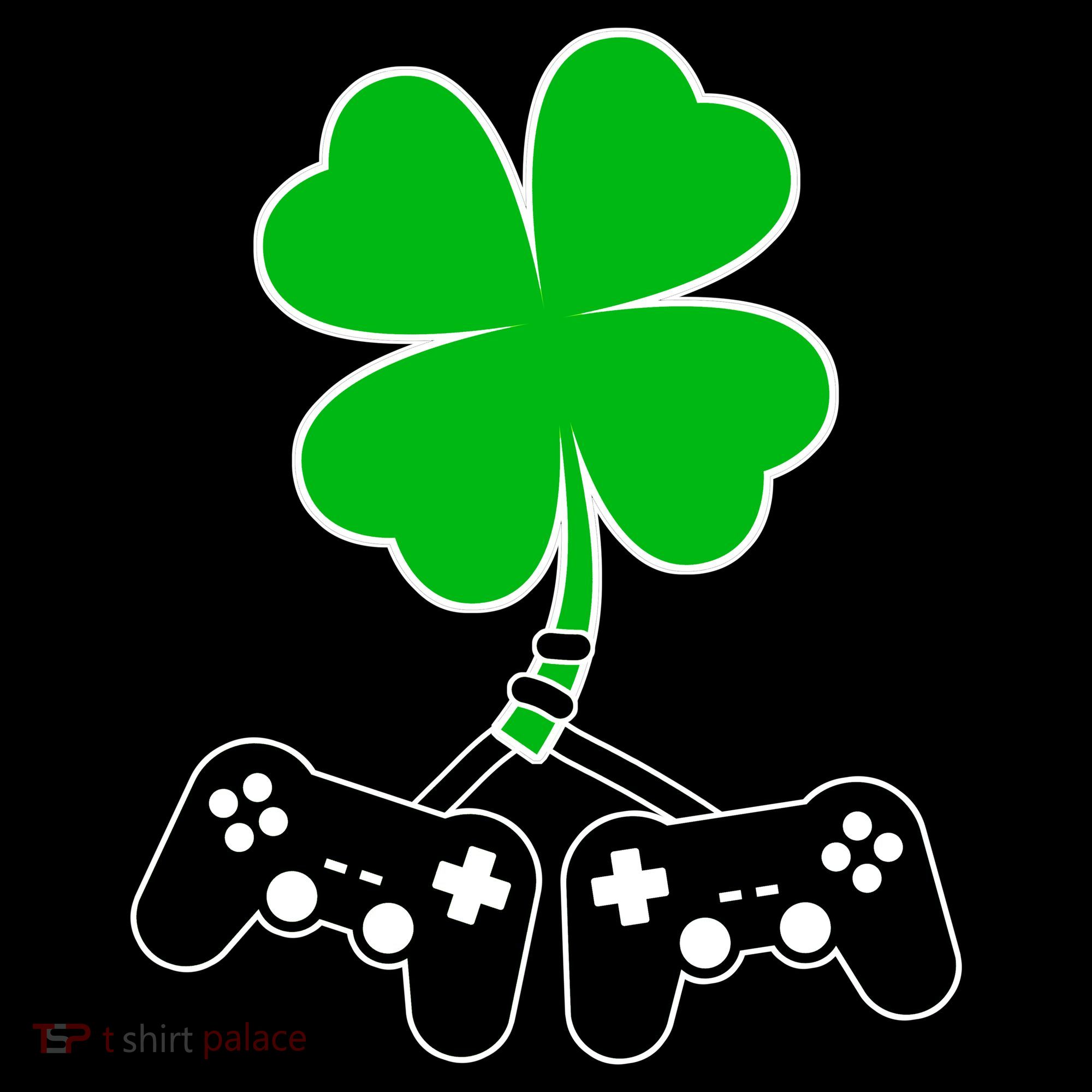 Controller Irish Cover St Patricks Day Kids Long Sleeve Shirt