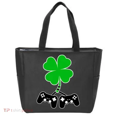 Controller Irish Cover St Patricks Day Tote Bag