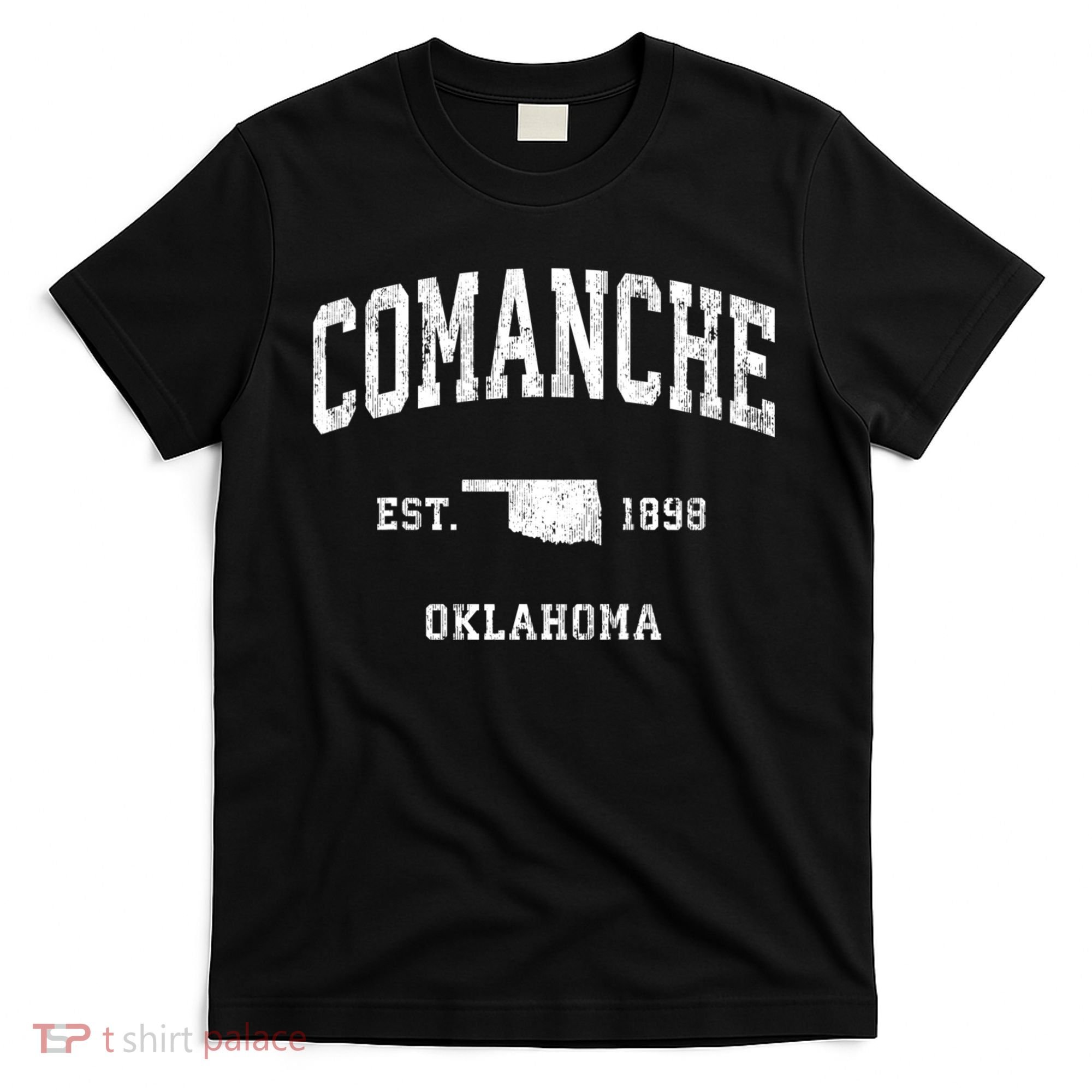Comanche Oklahoma Ok Vintage Athletic Sports T-Shirt