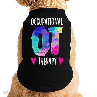 Colorful OTA Occupational Therapy Occupational Therapist Doggie Tank