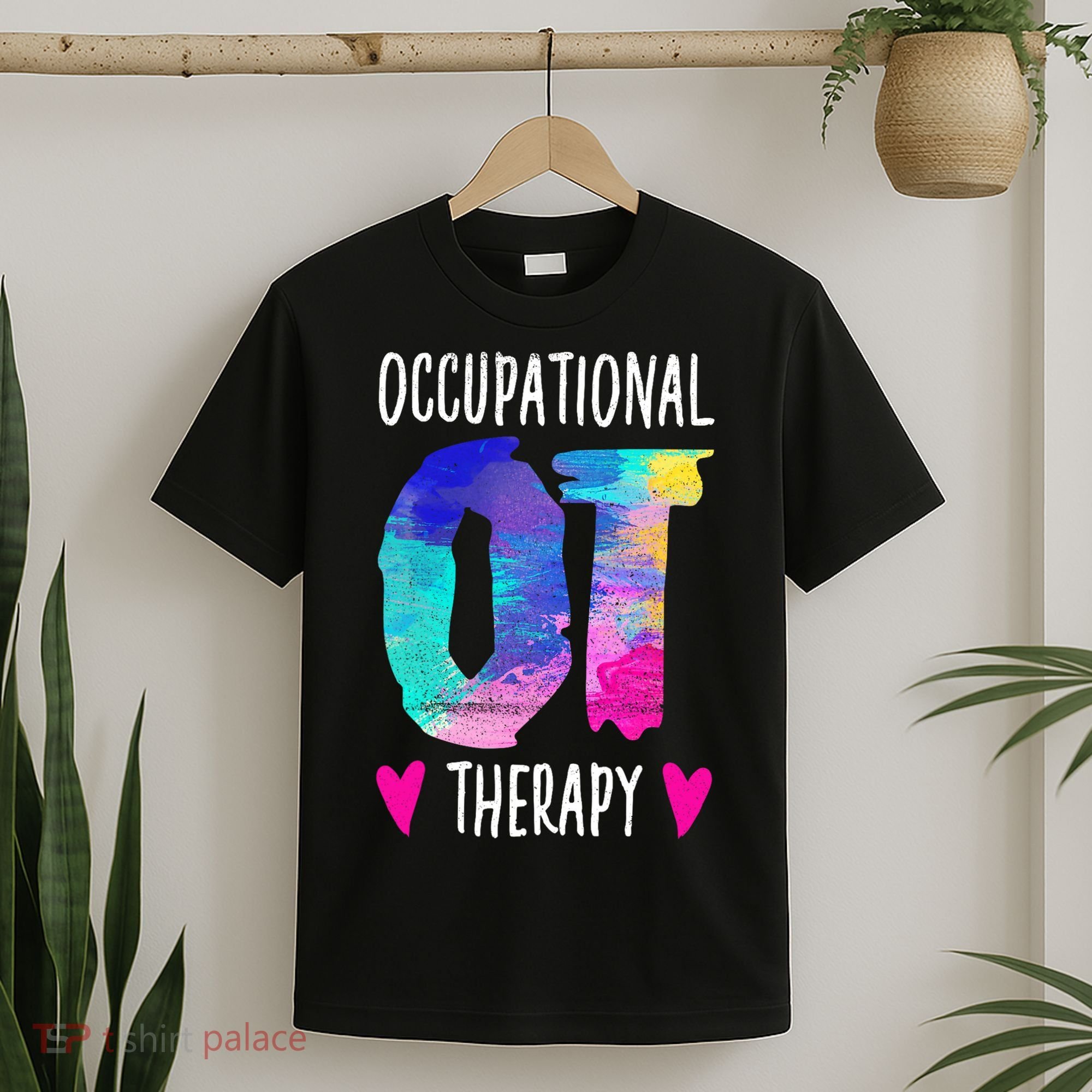 Colorful OTA Occupational Therapy Occupational Therapist T-Shirt