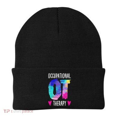 Colorful OTA Occupational Therapy Occupational Therapist Beanie