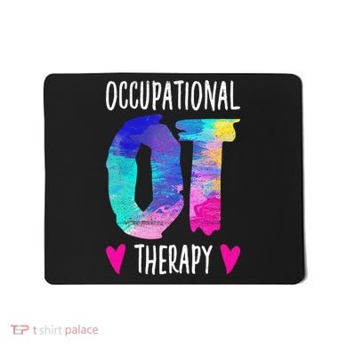 Colorful OTA Occupational Therapy Occupational Therapist Mousepad