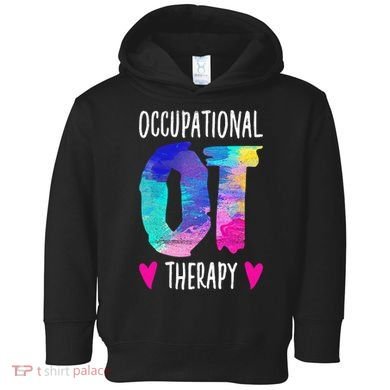 Colorful OTA Occupational Therapy Occupational Therapist Toddler Hoodie