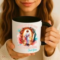 Coming Out Of My Cave And I’m Doing Just Fine Jesus Easter Gift Coffee Mug thumb 3