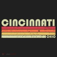 Cincinnati Oh Ohio Funny City Home Roots Gift Retro 70s 80s Gift Women's Sweatshirt thumb 2