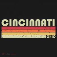 Cincinnati Oh Ohio Funny City Home Roots Gift Retro 70s 80s Gift Women's Hoodie thumb 2