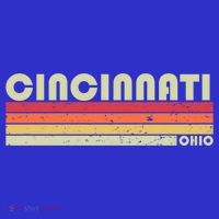 Cincinnati Oh Ohio Funny City Home Roots Gift Retro 70s 80s Gift T-Shirt thumb 7