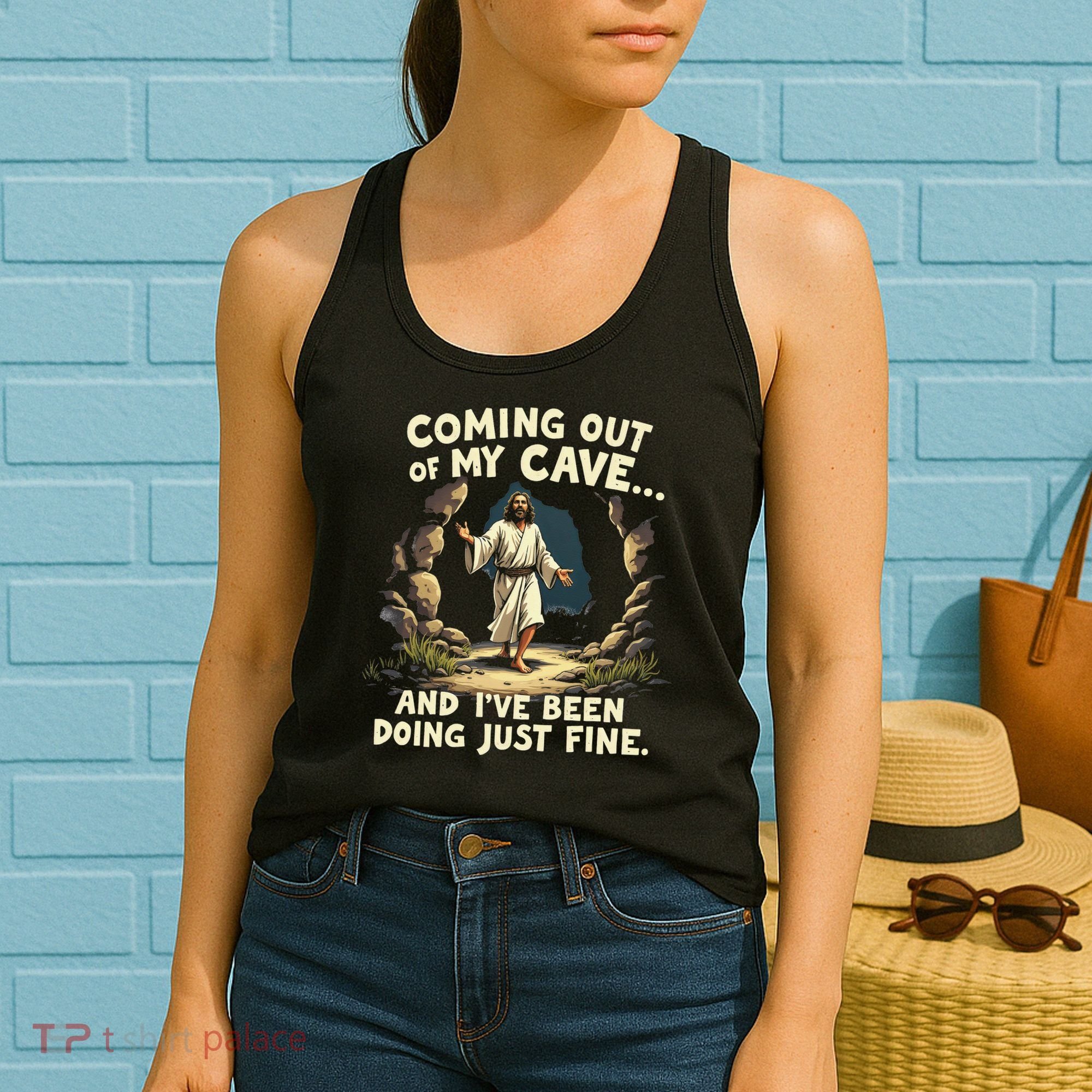 Coming Out Of My Cave And Ive Been Doing Just Fine Women's Tank Top