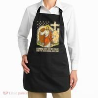 Coming Out Of My Cave Jesus Apron thumb 2