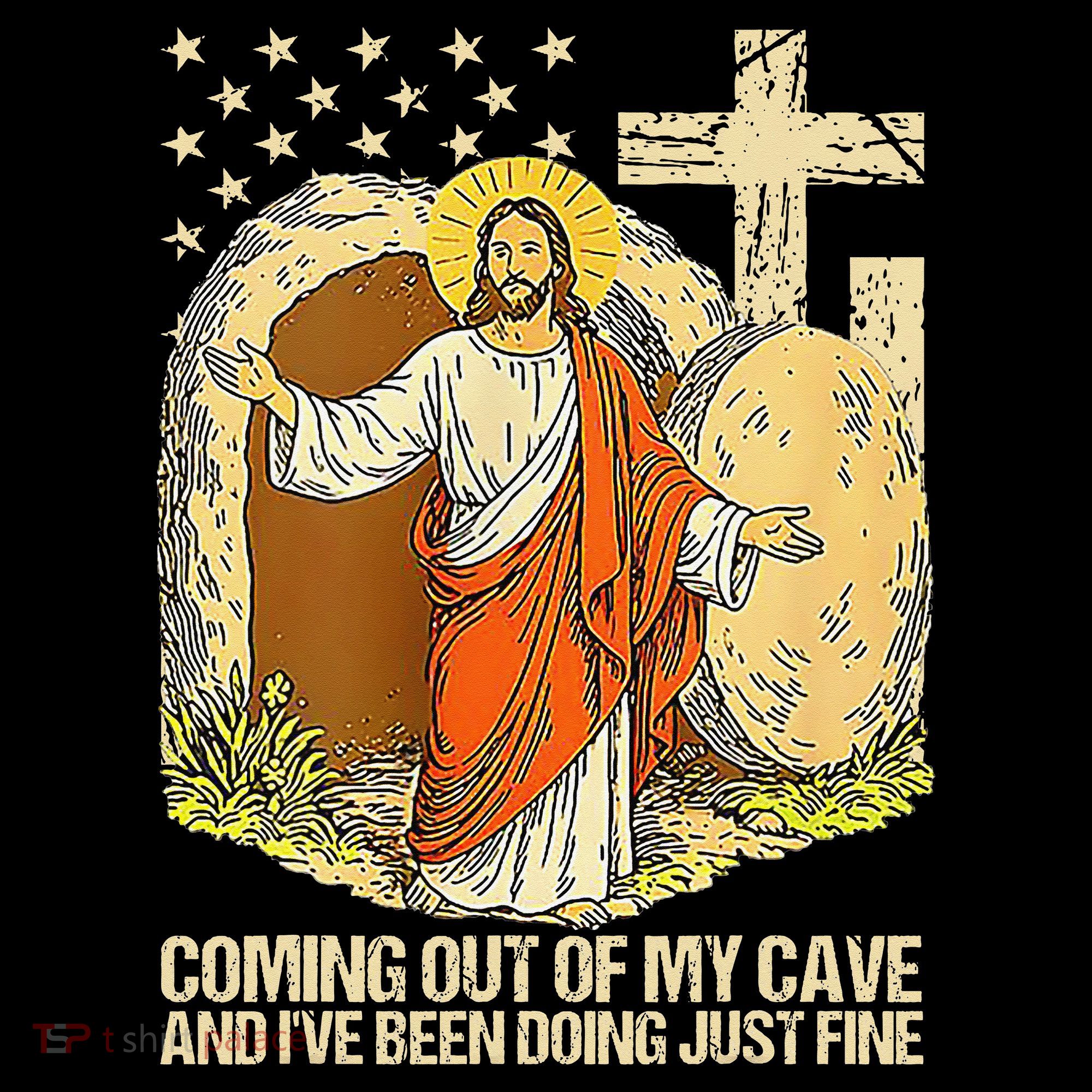 Coming Out Of My Cave Jesus Coffee Mug