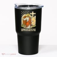 Coming Out Of My Cave Jesus Tumbler thumb 0