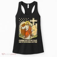 Coming Out Of My Cave Jesus Women's Tank Top thumb 0