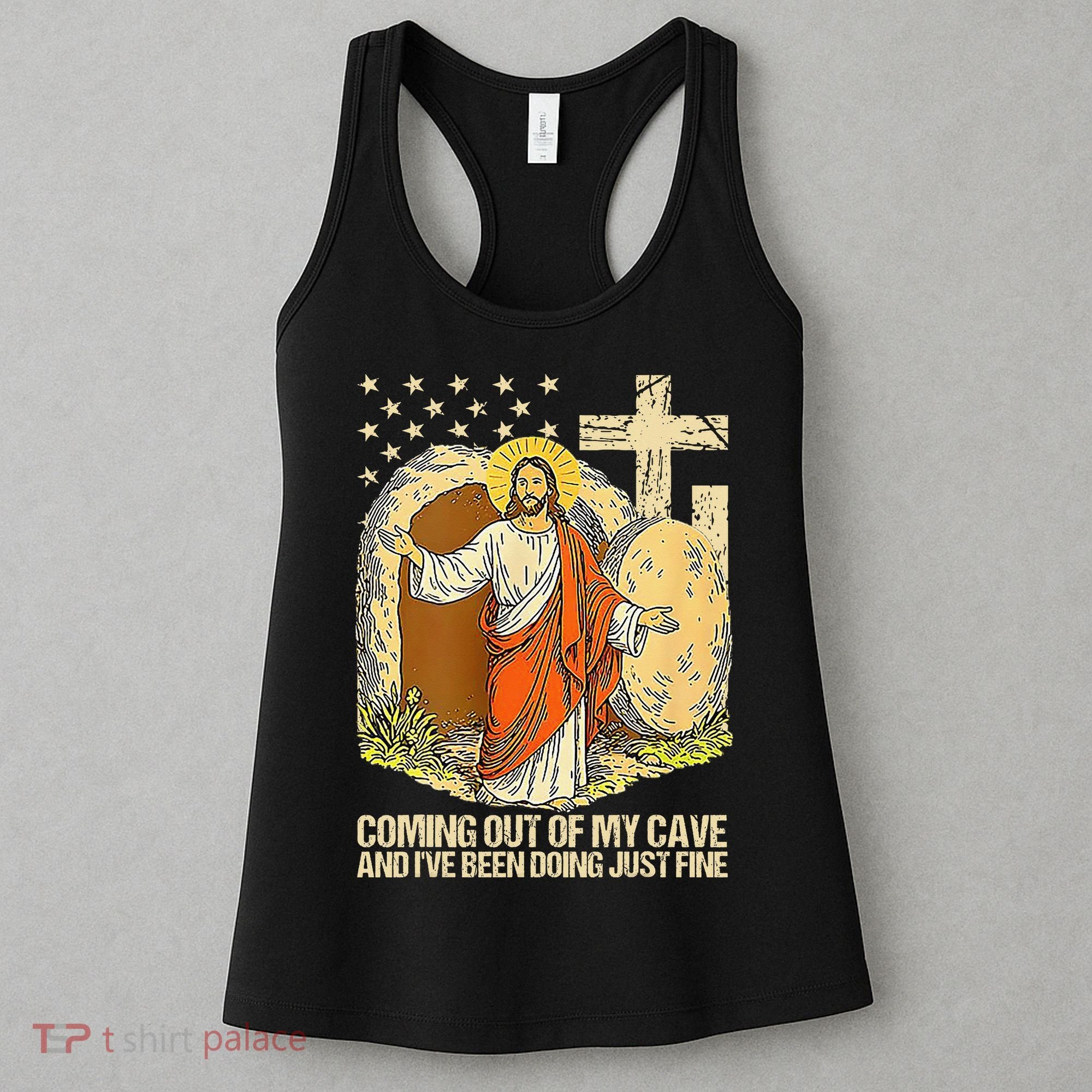 Coming Out Of My Cave Jesus Women's Tank Top