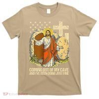 Coming Out Of My Cave Jesus T-Shirt thumb 0