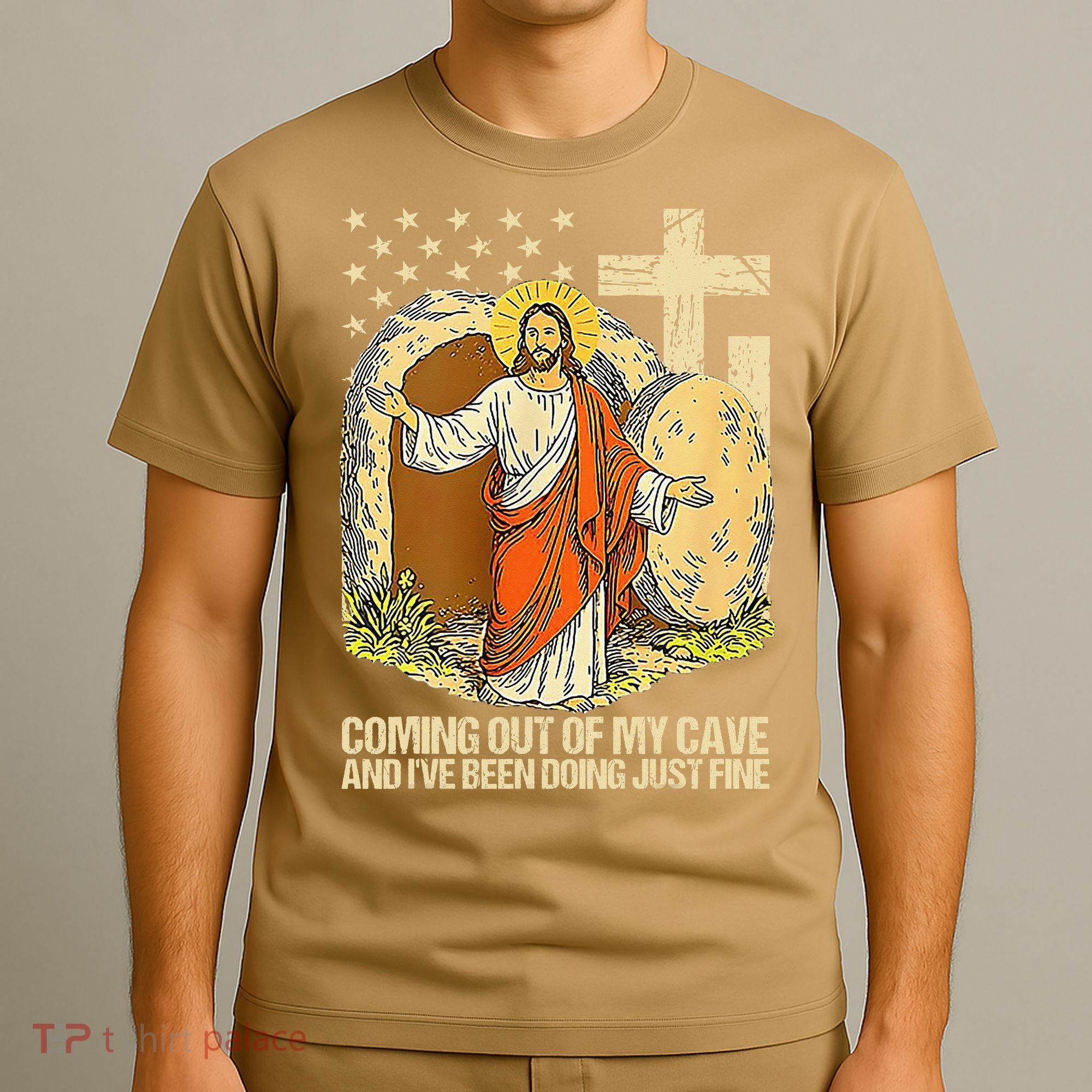 Coming Out Of My Cave Jesus T-Shirt