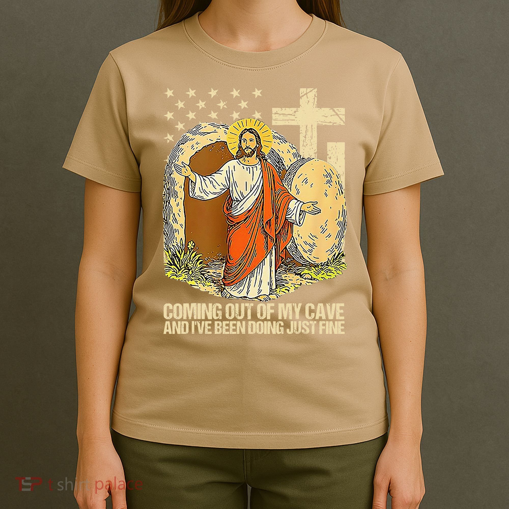 Coming Out Of My Cave Jesus T-Shirt