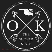 Cute Oklahoma Ok The Sooner State Women's Sweatshirt thumb 2