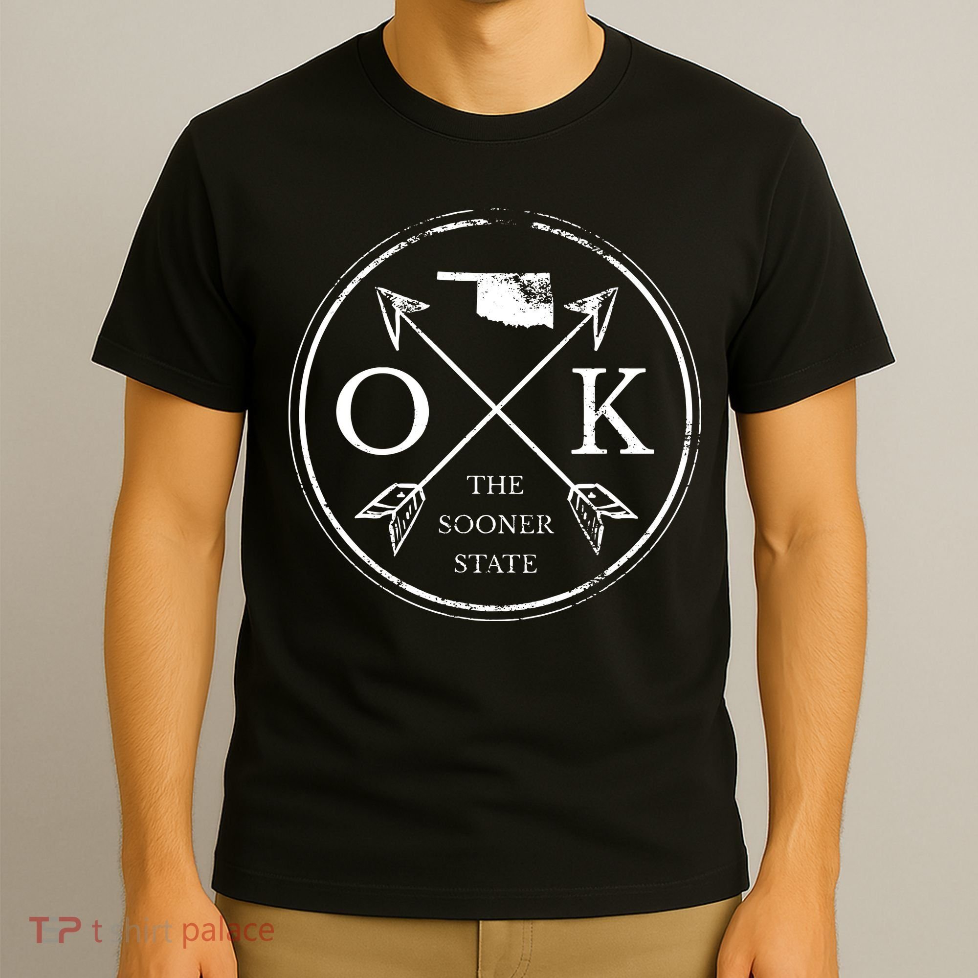 Cute Oklahoma Ok The Sooner State T-Shirt