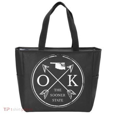Cute Oklahoma Ok The Sooner State Tote Bag
