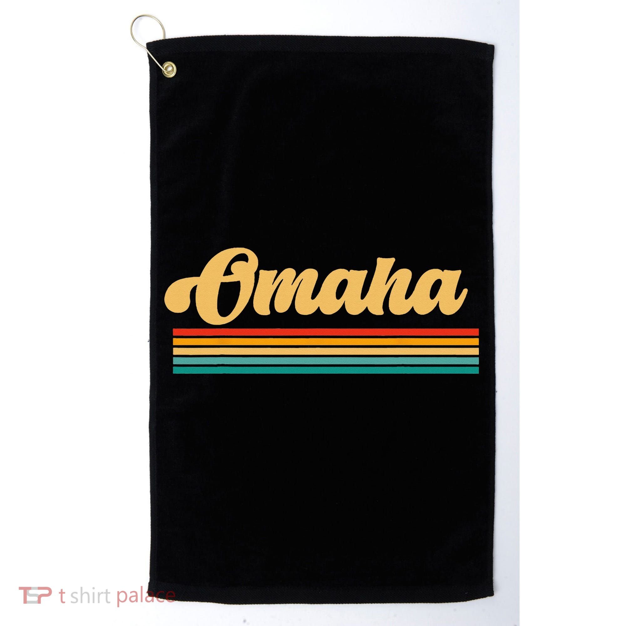 City of Omaha Nebraska Golf Towel