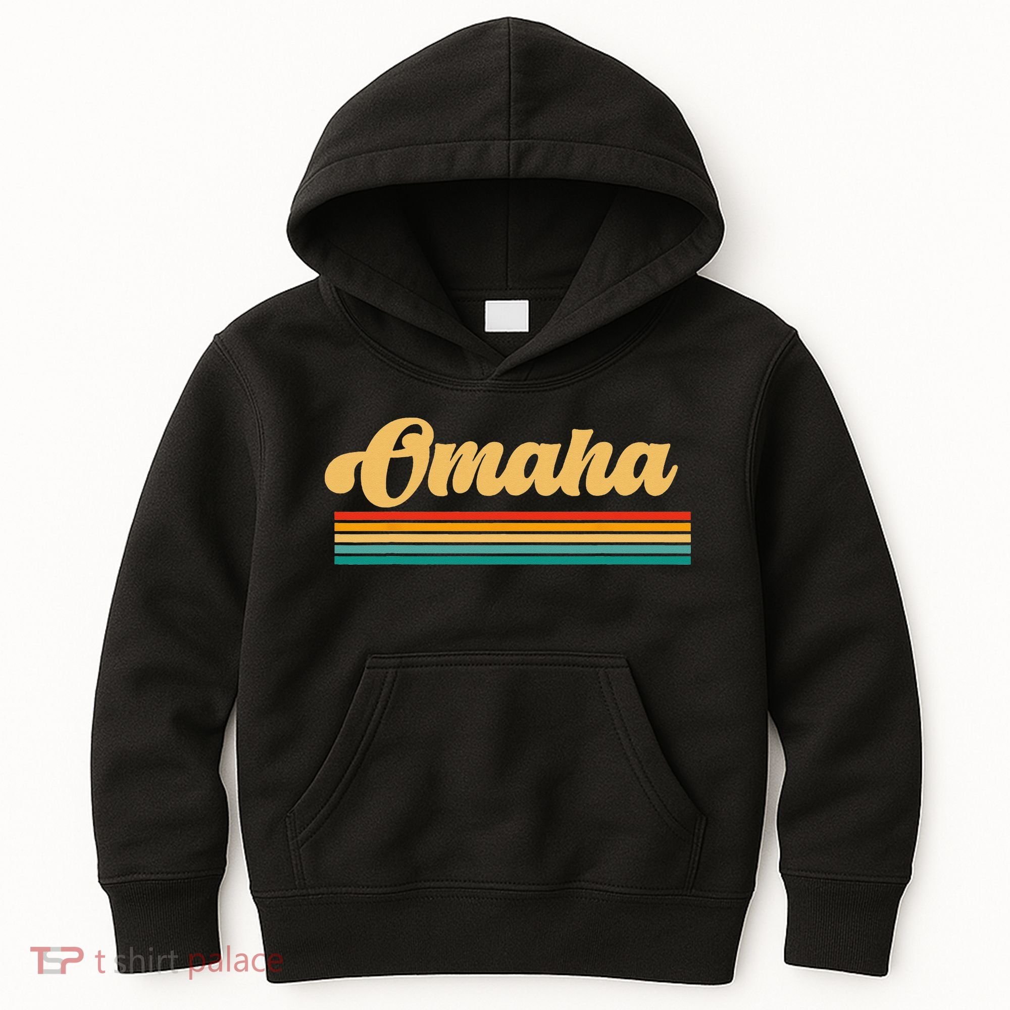 City of Omaha Nebraska Kids Hoodie