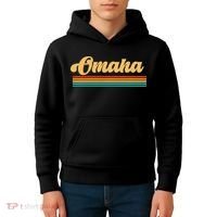 City of Omaha Nebraska Kids Hoodie thumb 4