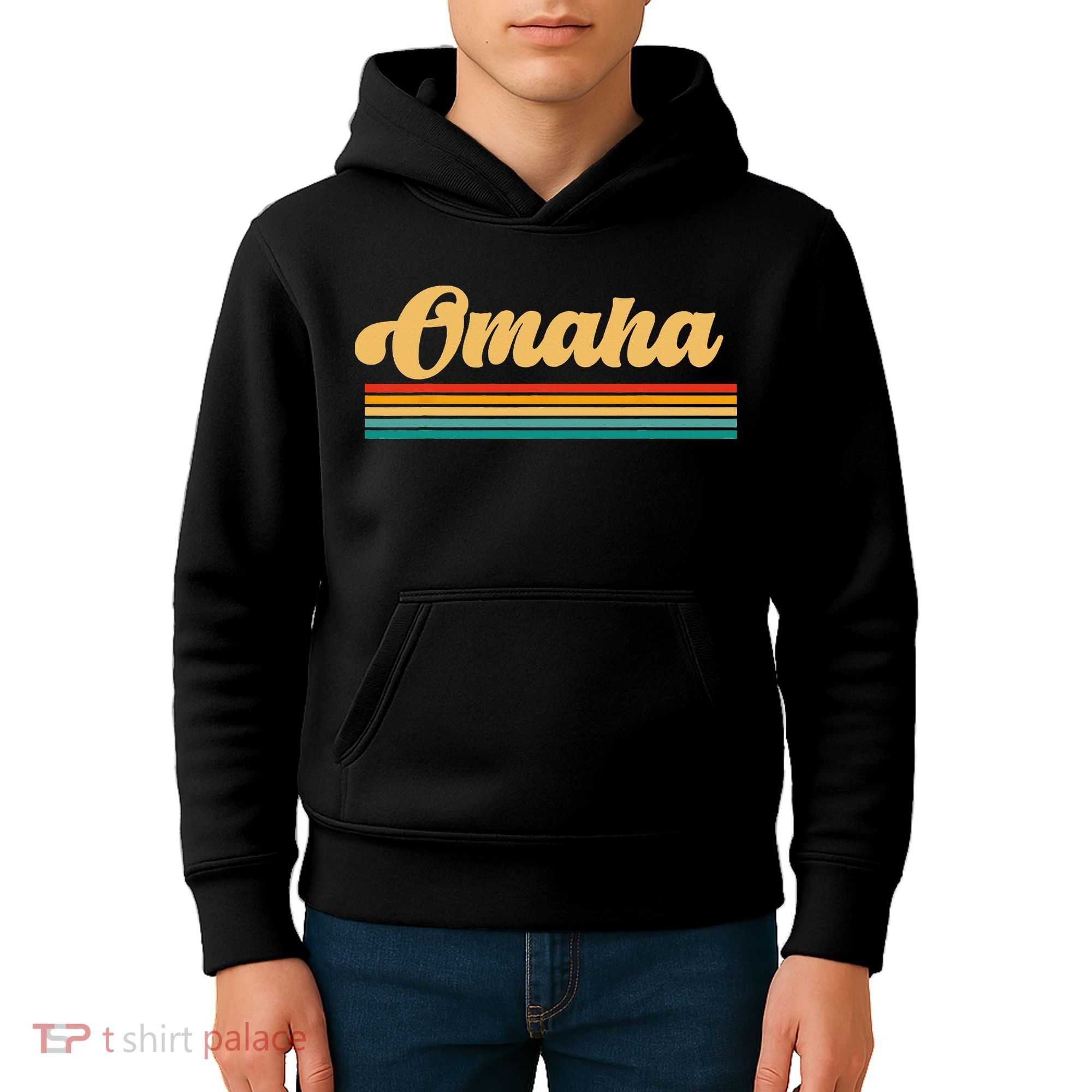 City of Omaha Nebraska Kids Hoodie