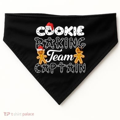 Cookie Baking Team Captain USA-Made Doggie Bandana