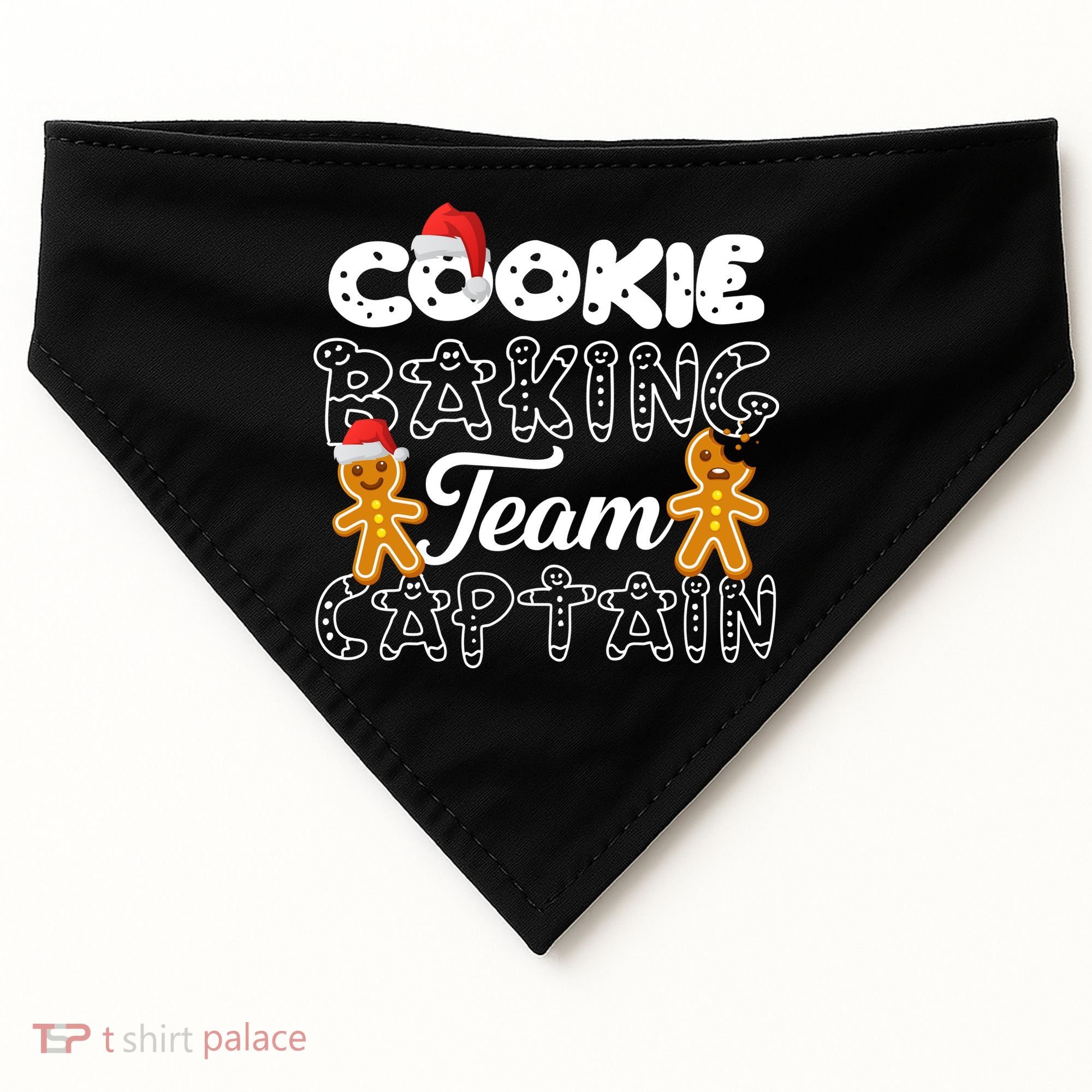 Cookie Baking Team Captain USA-Made Doggie Bandana
