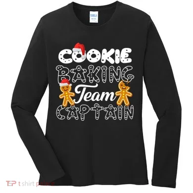 Cookie Baking Team Captain Women's Long Sleeve Shirt