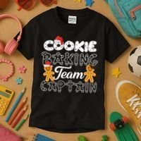 Cookie Baking Team Captain Kids T-Shirt thumb 3