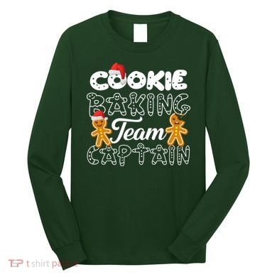 Cookie Baking Team Captain Long Sleeve Shirt