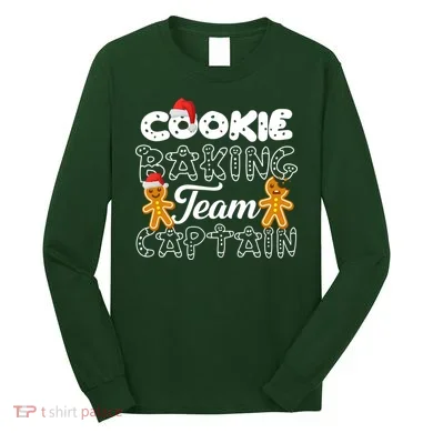 Cookie Baking Team Captain Long Sleeve Shirt