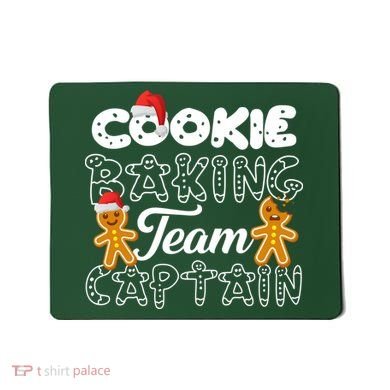 Cookie Baking Team Captain Mousepad