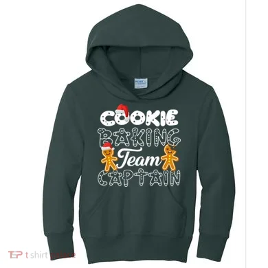 Cookie Baking Team Captain Kids Hoodie