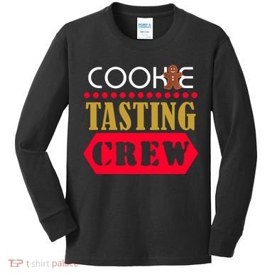 Cookie Tasting Crew Kids Long Sleeve Shirt