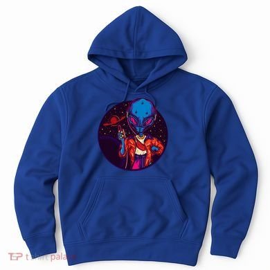 Cool Alien Headset Hoodie