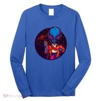 Cool Alien Headset Long Sleeve Shirt thumb 0