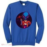 Cool Alien Headset Sweatshirt thumb 0