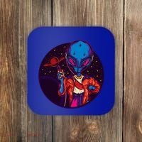 Cool Alien Headset Coaster thumb 0