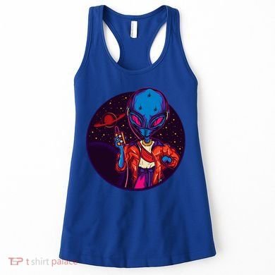 Cool Alien Headset Women's Tank Top