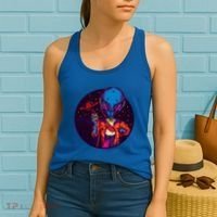 Cool Alien Headset Women's Tank Top thumb 2