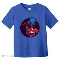 Cool Alien Headset Toddler T-Shirt thumb 0