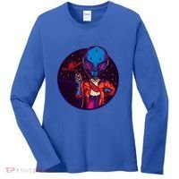 Cool Alien Headset Women's Long Sleeve Shirt thumb 0