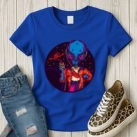 Cool Alien Headset Women's T-Shirt thumb 3